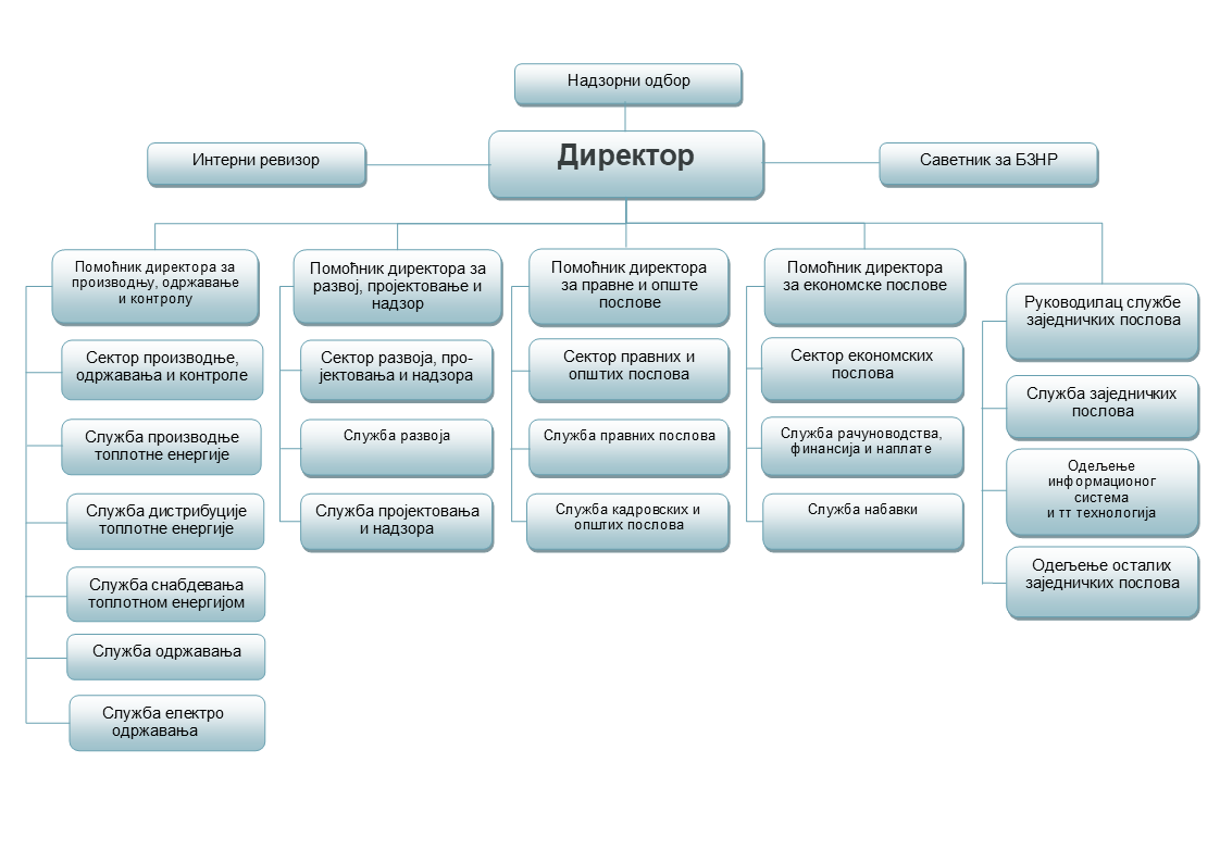 Организациона шема